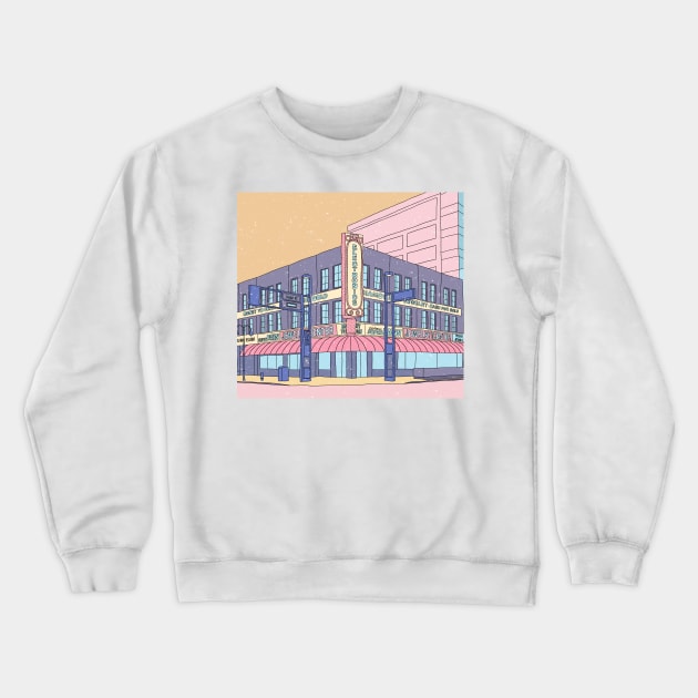 North Center Street - Reno, USA Crewneck Sweatshirt by fernandaschallen
